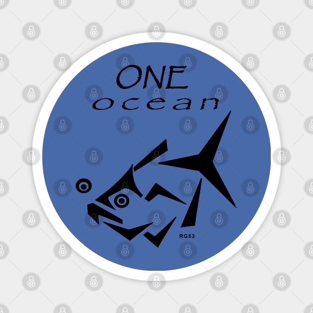 One Ocean of Life, Save the Ocean Magnet by The Witness